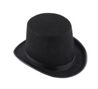 APLVFFZH Cappello a Cilindro in Tessuto | Bordo , Accessorio di scena, Performance sul palco, Per animatori di feste