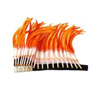 APLVFFZH Cappello Indiano per Danza, Carnevale, Festival E Cosplay, Orangina