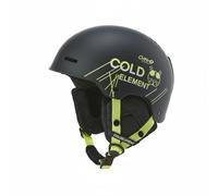 APLVFFZH Casco Bambini con Imbottitura Interna Spessa Copriorecchie Rimovibili Regolazione Pratica Guo Resistente Adatto per Uso Sportivo Bambini Discese, Orso Verde-giallo