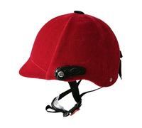 APLVFFZH Casco da Equitazione con Cappello Equestre Regolabile Ergonomico Velluto E PP Traspirante Perfetto per Uomo Donna Adulti Adatto per attività Estive al, Niente Specchio