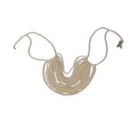 APLVFFZH Catena del corpo a strati, gioielli per il corpo della catena bikini per donne catena del reggiseno per feste, esibizioni sul palcoscenico, musica,