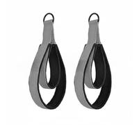 APLVFFZH Cinghia Pilates Fascia Strap Allenamento Reformer per Movimenti Complessi Confortevole con Anelli Metallici Rinforzati Adatta a Esercizi su Lettino Pilates E Spazi Fitness Domestici, Grigio