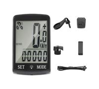 APLVFFZH Contachilometri per Bicicletta, Contachilometri Compatto con Display Retroilluminato, Senza Fili