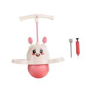 APLVFFZH Dispositivo di Salto Pogo Jump Ball per L'esercizio E Lo Sviluppo delle Abilità nei Bambini, Rosa