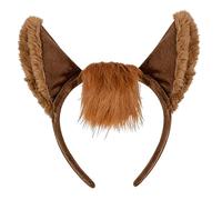 APLVFFZH Fascia per capelli da cavallo, accessorio per costume, accessori per capelli per spettacoli teatrali e cosplay, Marrone, 1 Pc