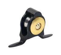 APLVFFZH Fishing Rod Roller Guide con Punta a Rullo Scorrevole E Composizione in Metallo per Riparazione Attrezzatura Pesca Guida Robusta Adatta a Pesca, 63x40x8.9 Mm