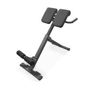 APLVFFZH Fitness Pieghevole Romana Iperestensioni Addominali Schiena con Design Richiudibile E Supporto per Estensioni Lombari Struttura in Acciaio E