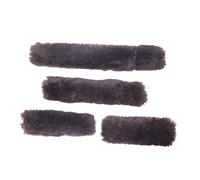 APLVFFZH Horse Halter Covers Set Accessori Imbottiti per Copri Capezza Cavallo in Peluche Protezioni Soffici per Nasello E Sostituzione Adatti a Allena, Marrone