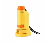 APLVFFZH Lente d'Ingrandimento da Studio Portatile per Bambini Osservazione Scientifiche Educativa Didattica Mano Pratica con Messa a Fuoco Adatta per Esperimenti Casa Scuola, Giallo