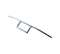 APLVFFZH Manubrio per Accessorio Universale Stile Classico Impugnatura Confortevole con Installazione Semplice Adatto per Modelli CG125 E GN125 Cruiser, Argento