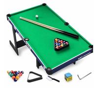 APLVFFZH Mini Tavolo da Biliardo Pieghevole in Legno per Bambini, con Accessori Inclusi, per Casa, 97 cm