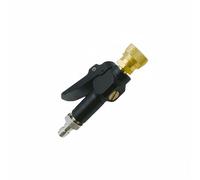 APLVFFZH Quick Connect Adapter con Attacco Rapido Adattatore Ventola di Rilascio Pressione Compatibile con Filettature Standard Adatto per Strumenti Pneumatici Uso Professionale Officina, Nero