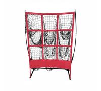 APLVFFZH Rete Allenamento Baseball Rete Bersaglio Rete Rete Pitching Rete Pratica con Struttura Libera E Gambe di Supporto per Set Up Rapido Sul Campo Adatta a Allenamento Individuale Campo Esterno