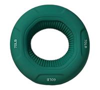APLVFFZH Rinforzatore per Mano in Silicone Antiscivolo con Tre Livelli di Resistenza per Esercizi di E Flessibilità Adatto a Palestra E Viaggi, Verde 60 65 70LB