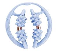 APLVFFZH Rullo da Massaggio a Pinza Massaggiatore Manuale per Polpacci E Gambe Attrezzo Versatile E Portatile Adatto per La Preparazione E per Ridurr, Blu