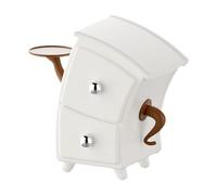 APLVFFZH Scatola Portagioie per Orecchini E Bracciali con Cassetti, 12 X 12 X 22 Cm