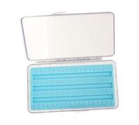 APLVFFZH Scatola Portatile per Mosche da Pesca Box Porta Esche con Pad Silicone Organizzatore Accessori Pesca Multi Scomparti Adatta a Pescatori Durante Viaggi, S