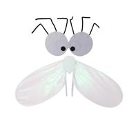 APLVFFZH Set Costume da Mosca con Occhiali, Ideale Come per Feste, Bianco