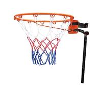APLVFFZH Set da Basket con Canestro E Robusto Acciaio, con possibilità di Montaggio a Porta E a Parete per Il Divertimento al Chiuso, Adulto con Cinturino