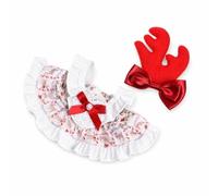 APLVFFZH Set di ti per Bambole di Peluche da 20cm, Accessori per Bambole di Cotone, e Fascia da Principessa per re Bambole