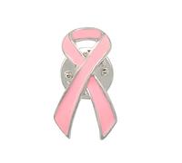 APLVFFZH Spilla/Accessorio per Abbigliamento con per La Sensibilizzazione sul al Seno, Argento