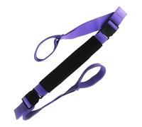 APLVFFZH Stretching Strap Elastico Regolabile per Esercizi Fitness Pilates Ginnastica Danza Composto da Neoprene E Banda Elastica Adatto per Stretching al, Viola