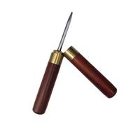 APLVFFZH Stringing Cone Dispositivo per Corde Racchetta Punta Resistente in Acciaio Inox Impugnatura Confortevole in Legno Accessorio Durevole Adatto per Racket Sportivi