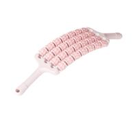 APLVFFZH Strumento di Massaggio Portatile per Il Rilassamento E L'allenamento Dei Muscoli Del Corpo, Rosa
