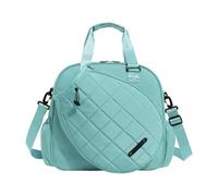 APLVFFZH Tennis Bag Capiente per Racchette Borsa Porta Attrezzatura Sportiva Poliestere Resistente all’Acqua E all’Usura Tracolla Regolabile Pratica Adatta a U, Verde