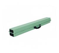 APLVFFZH Trave di Equilibrio per Bambini Trave Pieghevole Attrezzatura Ginnastica Trave Didattica Maniglia per Trasporto Base Antiscivolo Cuscino Antiurto, Array, Verde, 210×10/15×6.5cm