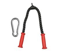 APLVFFZH Tricep Rope Accessorio Cavo Palestra con Maniglia Ergonomica Gommata E Fune in Nylon Resistente Adatto per Esercizi Spalle Bicipiti Tricipiti Uso Dome, 70 Cm