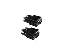 APM 510015 - Prolunga Svga maschio/maschio nero maschio/femmina, 1,80 m, colore: nero