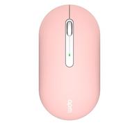 apm Colors 571174 - Mouse wireless silenzioso, modalità Bluetooth o ricevitore 2.4 GHz, 3 pulsanti, portatile, batteria inclusa, compatibile con PC/Telefono/Tablet/Windows/macOS/iPadOS/Android/Chrome,