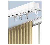 APMOE Binario Tenda Soffitto Decorazioni per Binari per Tende Invisibili, Set di Binari per Soffitto Incassato, per Balcone/Ospedale/Soggiorno