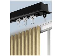 APMOE Binario Tenda Soffitto Decorazioni per Binari per Tende Invisibili, Set di Binari per Soffitto Incassato, per Balcone/Ospedale/Soggiorno