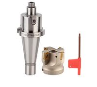 Apmt1604 Inserti Per Fresatura, Fresa Per Spianatura Set Di Utensili Per Fresatura Cnc Portafresa Cnc Nt40-fmb22 Portapinze Per Fresatrici (predefinito)