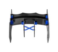 APMXQWIL Compatibile con ARRMA F1 per Limitless 1/7 RC Auto Parti Upgrade 1 Set Alettone Posteriore Regolabile Motivo Fibra di Carbonio Parti per Auto RC(Blue)
