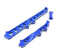 APMXQWIL Compatibile con ARRMA per Limitless per Infraction 6S per BLX 1/7 RC Car Upgrades Parts Lega di Alluminio Anteriore Posteriore per Rinforzo del Telaio Parti per Auto RC(Blue)