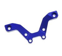 APMXQWIL Compatibile con ARRMA per Typhon per Grom Mega 380 1/18 RC Auto Parti Piastra Ammortizzatore Anteriore in Lega di Alluminio 7075 Staffa Ammortizzatore Anteriore Parti per Auto RC(Blue)