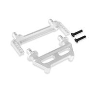 APMXQWIL Compatibile con MJX per Hyper Go 16208 16209 16210 16209 16210 H16 H16BM 1/16 RC Auto Parti di Aggiornamento Accessori Pilastri del Corpo Telaio Parti per Auto RC(Silver)