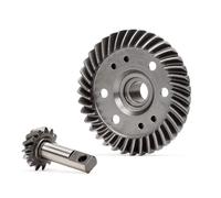 APMXQWIL Compatibile con Traxxas per Revo per Summit Slayer T-Maxx per Slash per Rustler XO-1 per Stampede RC Ricambi per Auto Set di Ingranaggi in Acciaio Parti per Auto RC