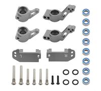 APMXQWIL Compatibile con Traxxas per Slash 2WD Parti di Aggiornamento per Auto RC 1/10, ASSE Anteriore per Sedile, Tazza Sterzo Anteriore, ASSE Posteriore per Sedile Parti per Auto RC