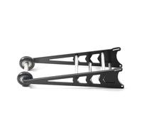 APMXQWIL Compatibile con Traxxas per Slash per Rustler per Bandit 2WD 1/10 RC Auto Parti di Aggiornamento in Alluminio Wheelie Bar Kit Ruota di Coda Testa per Up Parti per Auto RC