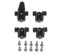 APMXQWIL Compatibile con Traxxas per TRX4 1/10 Supporto Ammortizzatore Inferiore in Ottone per Assale Anteriore E Posteriore per Auto Cingolate RC Parti per Auto RC