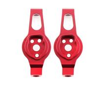 APMXQWIL Compatibile con Traxxas per TRX4 per TRX-4 1/10 RC Crawler Ricambi Auto Accessori 2 Pezzi Blocco Ruote Anteriori in Metallo C-Hub Carrier 8232 Parti per Auto RC(Red)