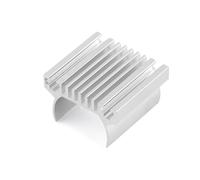 APMXQWIL Compatibile con Traxxas per TRX4 per TRX4-M 1/18 Auto per Scala Radiocomandata Upgrade Parti Alluminio Dissipatore Calore Motore Radiatore Parti per Auto RC(Silver)