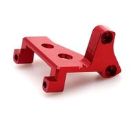 APMXQWIL Compatibile con Traxxas per Trx4 per Trx6 1/10 RC Crawler Car Parti di Aggiornamento Accessori Centro in Metallo Scatola del Cambio Blocco Differenziale Supporto Servo Parti per Auto RC(Red)