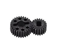 APMXQWIL Compatibile con Vanquish VS4-10 per Phoenix F10 1/10 Parti Upgrade Crawler RC Acciaio 28/20T Ingranaggio Portal Set Ponte Portal Parti per Auto RC