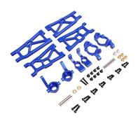 APMXQWIL Compatibile con ZD per Racing DBX-10 1/10 Auto Telecomandata Parti di Modifica per L'aggiornamento Braccio Oscillante in Metallo Tazza di Sterzo Set da 5 Pezzi Parti per Auto RC(Blue)