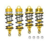APMXQWIL Parti per Auto RC Compatibile con Arrma per Felony per Infraction per Limitless 6S per BLX Rc Cars Parti di Aggiornamento Ammortizzatori Anteriori Posteriori(Yellow)